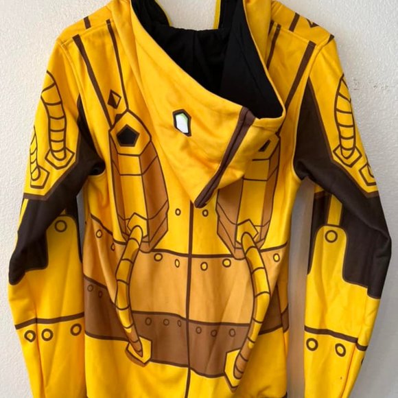 NEW RARE Official Riot League of Legends Blitzcrank Hoodie Jacket Sweatshirt  M - Picture 3 of 7